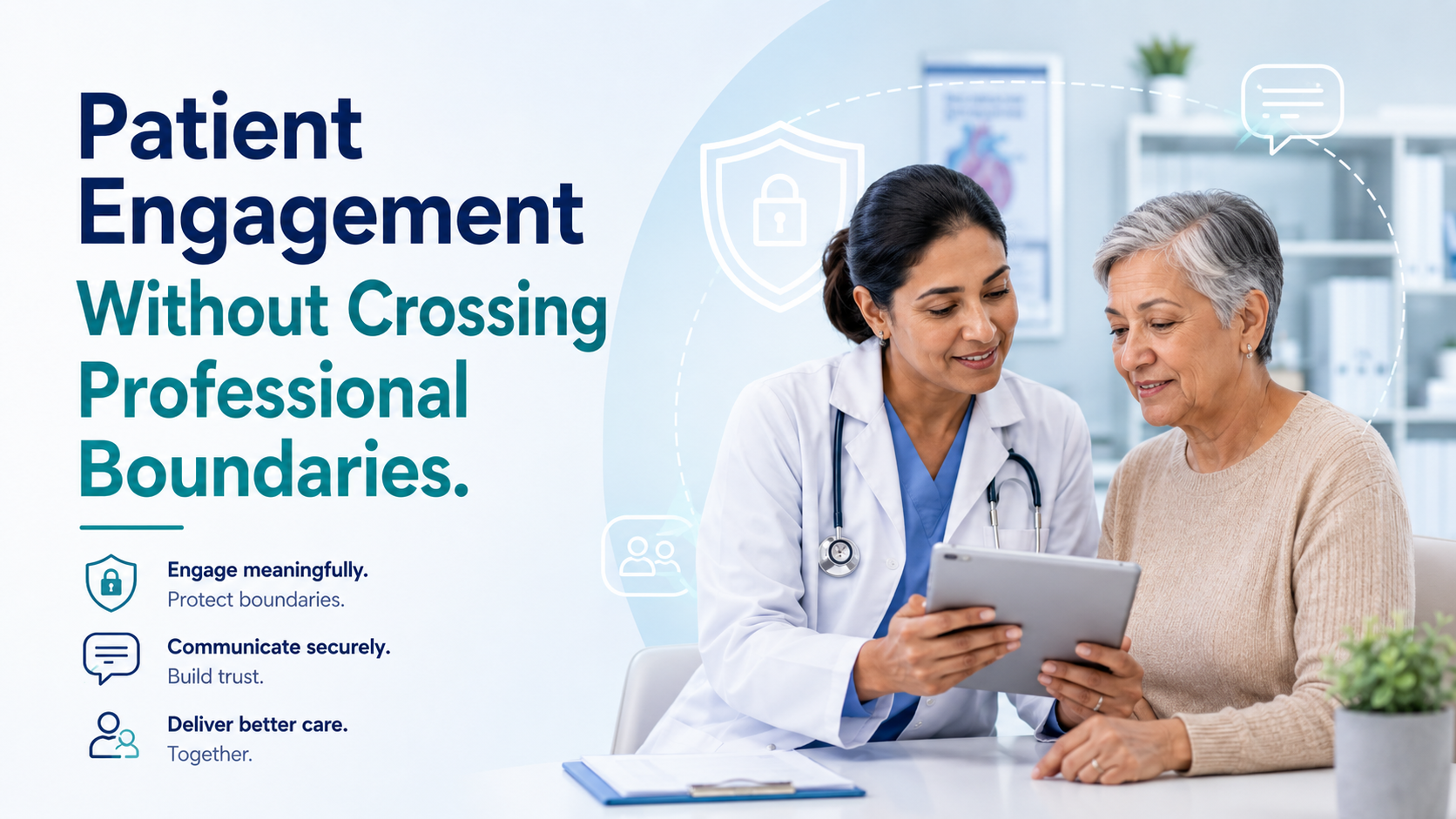 Patient Engagement Without Crossing Professional Boundaries